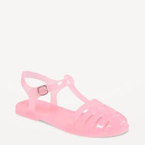 Old Navy Shiny Jelly Fisherman Sandals for Girls